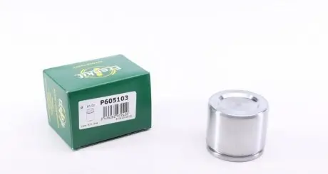 Поршень гальмівного супорта MERCEDES-BENZ ML W166 11-15, ML W163 98-05; OPEL Astra J 10-15, Astra H 04-14, Zafira C 11-19, Mokka 12-19, Ampera 11-15; CHEVROLET Cruze 09-17, Orlando 10-18, Volt 10-15, Aveo T300 12-17, Tracker 13-20, Trax 13-16; CHRYSL FRENKIT P605103
