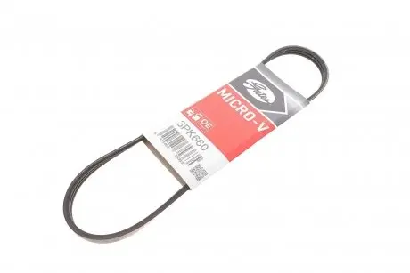 Ремінь генератора Hyundai Elantra 1.8/Subaru Justy I 1.0-1.2 00-06 Gates 3PK660