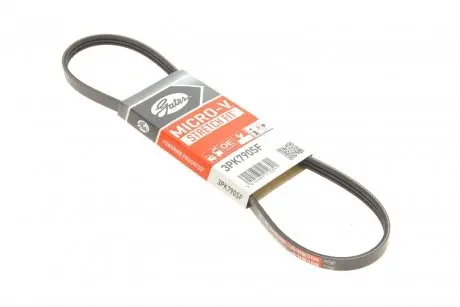 Ремінь генератора Mazda 2/3/CX-9 1.5 13- Gates 3PK790SF