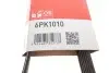 Ремень генератора Fiat Ducato 2.5D/TD (PS) Gates 6PK1010 (фото 5)