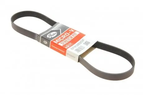 Ремінь генератора VW Polo/Up 11-/Skoda Fabia 14-/Seat Ibiza 1.0/1.6 15- (6PK989) Gates 6PK989SF
