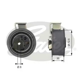 Шкив натяжной Gates T43019