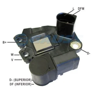 Регулятор генератора AUDI, CHRYSLER, VW, FORD, OPEL, MITSUBISHI GAUSS GA980