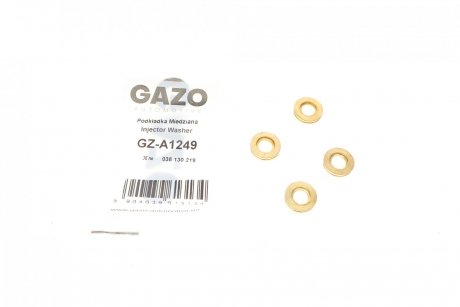 Шайба под форсунку VW Caddy III/T5 1.9/2.0 TDI 03-10 (К-кт) Gazo GZ-A1249