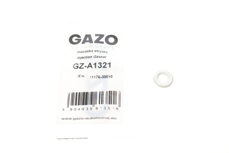 Шайба под форсунку Toyota Hiace/Hilux/Land Cruiser Prado 04-15 Gazo GZ-A1321