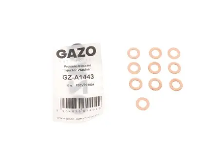Шайба під форсунку VW Caddy/Crafter/T5 2.0 TDI 10-(7.7x13x1.5) (к-кт 10шт) Gazo GZ-A1443
