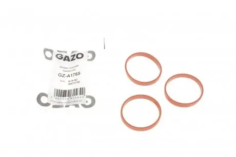 Прокладка колектора впускного Citroen C3 1.0/1.2 VTi 12- (к-кт 3шт) Gazo GZ-A1765