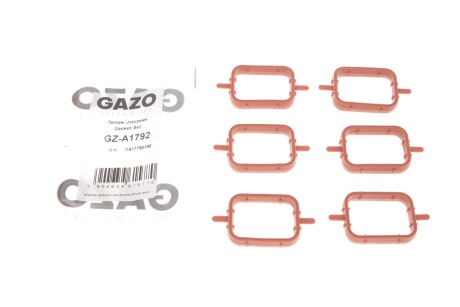 Прокладка впускного коллектора BMW 3 (E46)/5 (E39/E60) 2.0/2.0 d 98-11 (к-кт) Gazo GZ-A1792