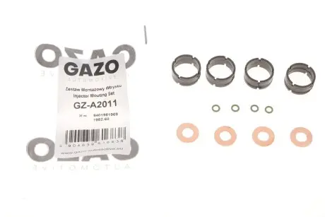 Ремкомплект форсунки Fiat Scudo 2.0 JTD 16V 99-06 (Bosch (к-кт на 4шт)) Gazo GZ-A2011