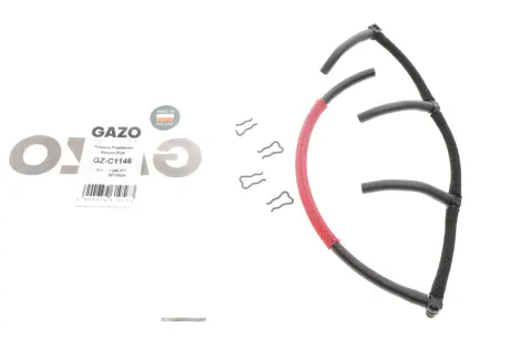 Шланг зливний Volvo C30/S40 II/S80 II/V50/V70 III 1.6D 05-12 Gazo GZ-C1146