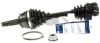Полуось (передняя/левая) Fiat Punto 1.3 JTD 16V 03-12 GKN (Lobro) 304522 (фото 1)