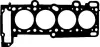 Прокладка ГБЦ (1.8мм) Ford Sierra Transit 2.0 85-00 GLASER H50462-00 (фото 1)