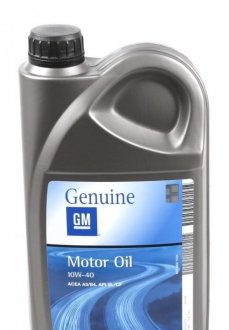 Олива Semi Synthetic SAE 10W40 (2 Liter) GM 93165214