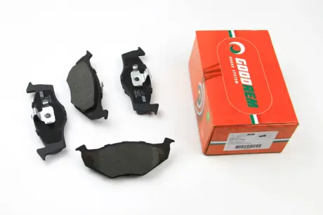 Тормозные колодки пер. Caddy II/Golf III/Fabia 91-14 (ATE) GOODREM RM1227