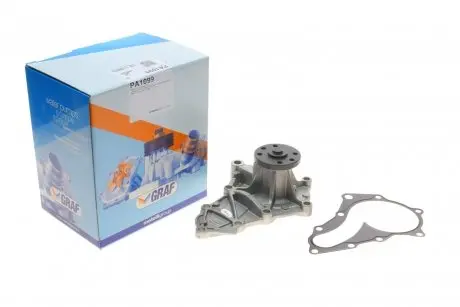 Насос води Mazda 3/6/CX-7 2.2MZR CD 09-13 (R/B) (6 лоп) GRAF PA1099