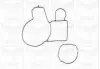 Насос воды BMW 5 (F10/F11)/7 (F01-04)/X5 (E70)/X6 (E71/E72) 2.0d-3.0d 09- (B/B) (6 лоп) (7 кан) GRAF PA1116 (фото 2)