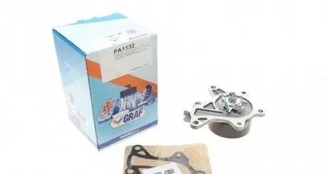 Насос воды Toyota Auris/Corolla/Yaris/Verso S/Urban Cruiser 1.4D-4D 08-17 (B/B) (7 лоп) GRAF PA1132