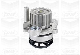 Насос воды Audi/Seat/Skoda/VW Crafter/Caddy/T5/Passat/Golf 1.6TDI/2.0TDI/BiTDI 06- (19z)(R/B)(8лоп) GRAF PA1137