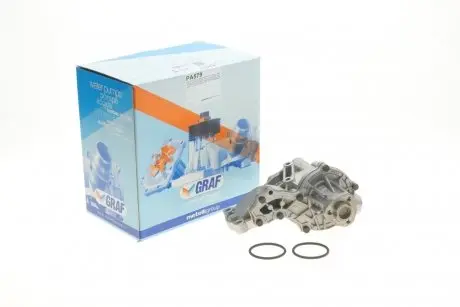 Насос воды Audi/Seat/VW 1.3/1.5/1.6/D/TD/1.7/1.8/1.9D/TD/TDI/SDI/2.0/E (B/B) (6 лоп) (с корпусом) GRAF PA579