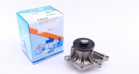 Насос воды Toyota Avensis/Camry/Corolla/Rav4 2.0/2.4/VVTi/4WD 00-/Lexus HS 09- (B/B) (7 лоп) GRAF PA912