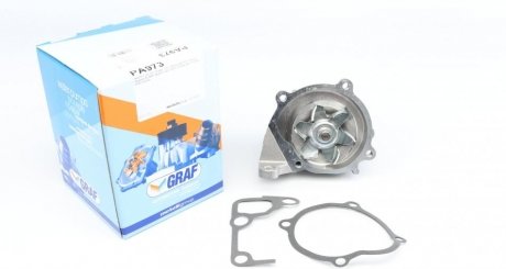 Насос воды Mazda 3/323/5/6/626/Premacy 2.0TD/DI/DITD/CD 98-10 (19z) (R/B) (6 лоп) GRAF PA973