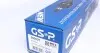 Полуось Opel Combo 1.7 CDTI 04- (R) (33x34x612x29T) (+ABS) GSP 260021 (фото 5)