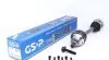 Полуось VW Caddy III 1.6/1.9 TDI 05-15 (L) (36x515) GSP 261131 (фото 1)