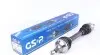 Піввісь Citroen Berlingo/Peugeot Partner 1.6 HDi 08- (L) (25x24x620x29T) (+ABS) GSP 299019 (фото 1)