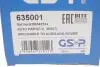 ШРУС внутренний (12.2x122x36) (30 зубов) MB Vito W638 Cdi 99- GSP 635001 (фото 12)