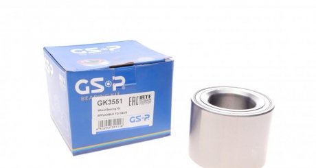 - Комплект подшипника ступицы GSP GK3551