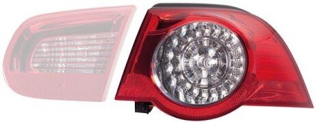 VW Задній ліхтар правий LED EOS (1F7, 1F8) 06-15 HELLA 2VA 009 246-101