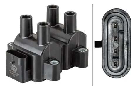 Котушка запалення Kangoo/Logan/Clio 1.2-1.6i 97-05 HELLA 5DA193175391