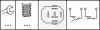 OPEL Датчик STOP-сигнала Corsa 00-, Combo 01-, Meriva 03-. HELLA 6DD 008 622-761 (фото 2)