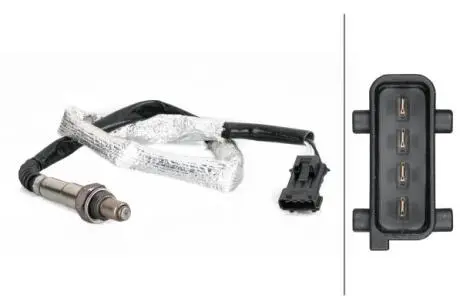 VOLVO Лямбда зонд (кисневий датчик) C30 T5 06-, S40 II 04-, S60 I 99-, V70 II 02-, XC70 I 00- HELLA 6PA 358 103-221