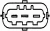 Датчик детонации OPEL ASTRA G 98-05, VECTRA C 02-08, Zafira B 05-12, ZAFIRA A 99-05, Vectra B 95-02 HELLA 6PG009108-551 (фото 2)