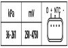 FORD Датчик тиску в впускному колекторі Mondeo III, Transit 2.0/2.4TDCi/TDE 00-, JAGUAR HELLA 6PP 009 400-381 (фото 2)