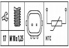 Датчик температуры ACCORD 03-08/CIVIC 01-/CR-V 01-1.4-2.4 (черный) HELLA 6PT009309-421 (фото 1)