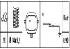 RENAULT Датчик тиску оливи Clio III,Modus,Twingo 1.2 05- HELLA 6ZL 003 259-901 (фото 2)