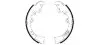 Тормозные колодки зад. Hilux/Fortuner 2.4-4.0 05- HELLA 8DB355003-011 (фото 1)