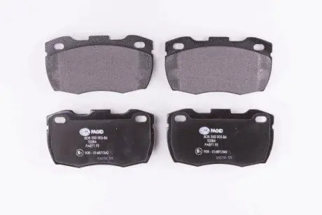 LAND ROVER Гальмівні колодки задні DEFENDER 90- HELLA 8DB 355 005-861