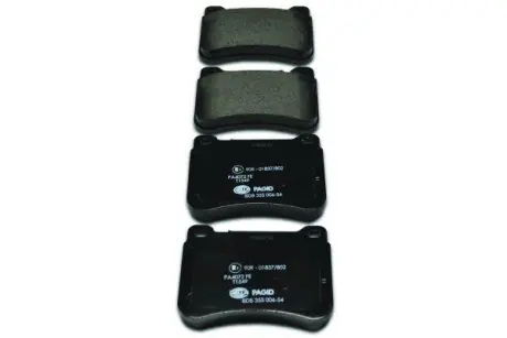 Тормозные колодки передние (16.5 мм) (система BREMBO) MB (R171/W203/W209) 00-11 HELLA 8DB 355 006-541