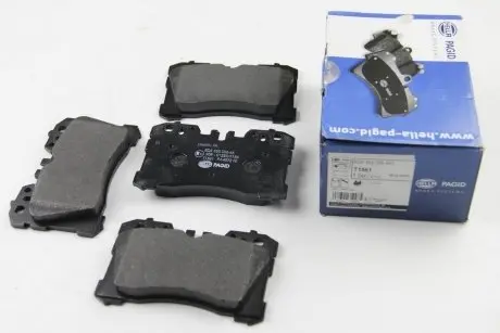 Тормозные колодки передние (18.5 мм) (система ADVICS) Lexus LS (F4) 06- HELLA 8DB355006661