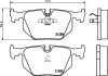 Тормозные колодки задние (17.2 мм) (система ATE) BMW Land Rover VAG 94-11 HELLA 8DB 355 008-121 (фото 2)