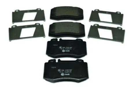 Тормозные колодки пер. W220/W163/R129-230 HELLA 8DB355008-691
