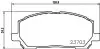 TOYOTA Гальмівні колодки передн. Lexus RX 00- HELLA 8DB 355 011-161 (фото 2)