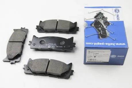 Тормозные колодки пер. LEXUS ES/TOYOTA CAMRY 2.4-3.5 06- HELLA 8DB355012-401