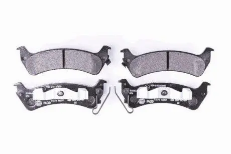 JEEP Тормозные колодки задние Grand Cherokee 91- HELLA 8DB 355 013-091