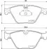 Тормозные колодки пер. BMW 5 (F10) 10-(ATE) (155,1x68,5x18,9) HELLA 8DB355015-261 (фото 2)