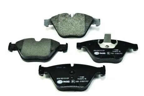 Колодки гальмівні дискові комплект; передн. HELLA 8DB355015391