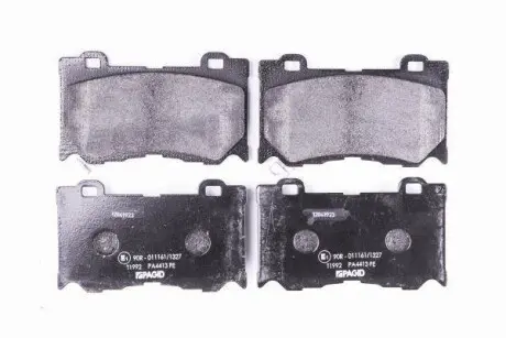 Колодки гальмівні дискові комплект; передн. HELLA 8DB355015411